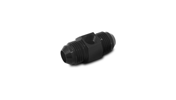 Vibrant Performance -6An Male Union Adapter Fitting With 1/8" Npt Port - 16476