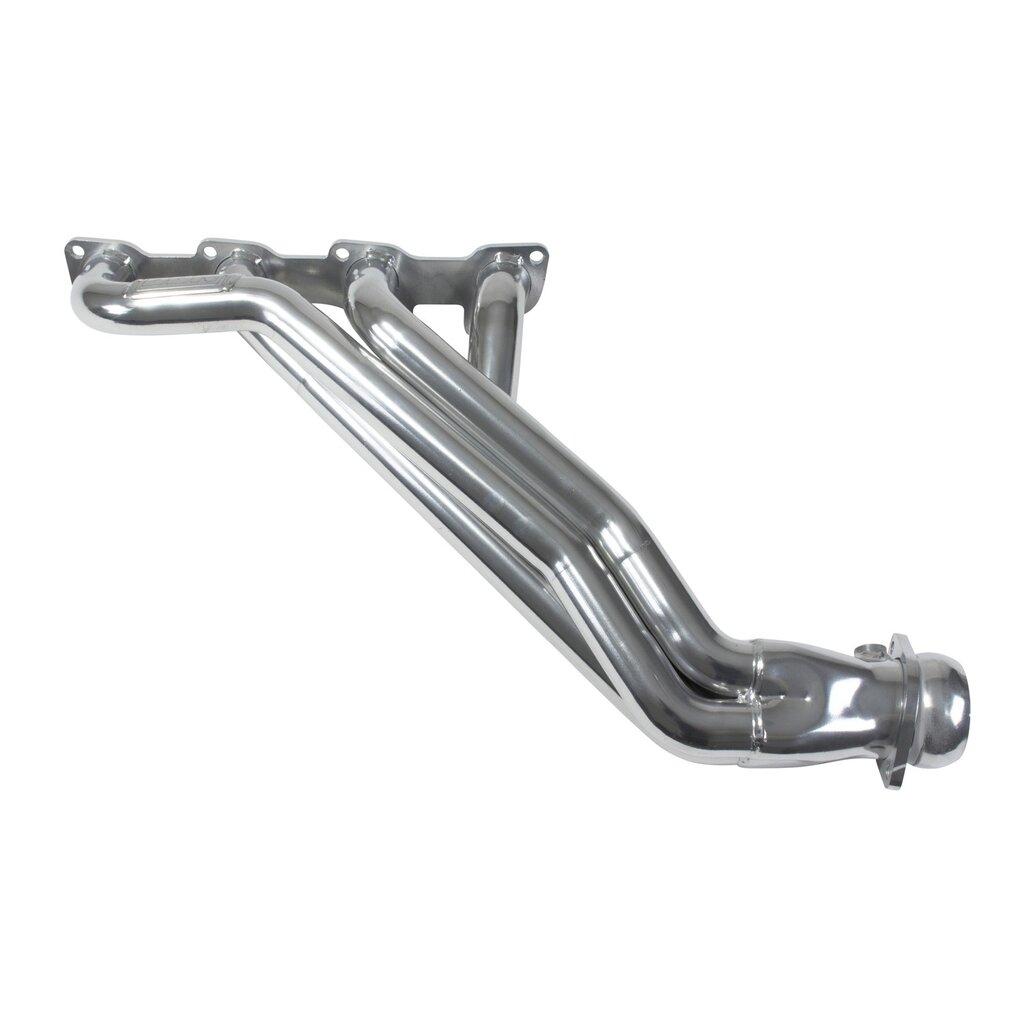 BBK 1-7/8" Long Tube Headers - Polished Silver Ceramic (6.1L-6.2L-6.4L Challenger, Charger) - 16480