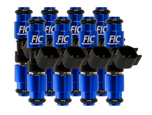 1650cc (180 lbs/hr at OE 58 PSI fuel pressure) FIC Fuel Injector Clinic Injector Set for Dodge 5.2L/5.9L (1994-1998) (High-Z)(IS154-1650H)