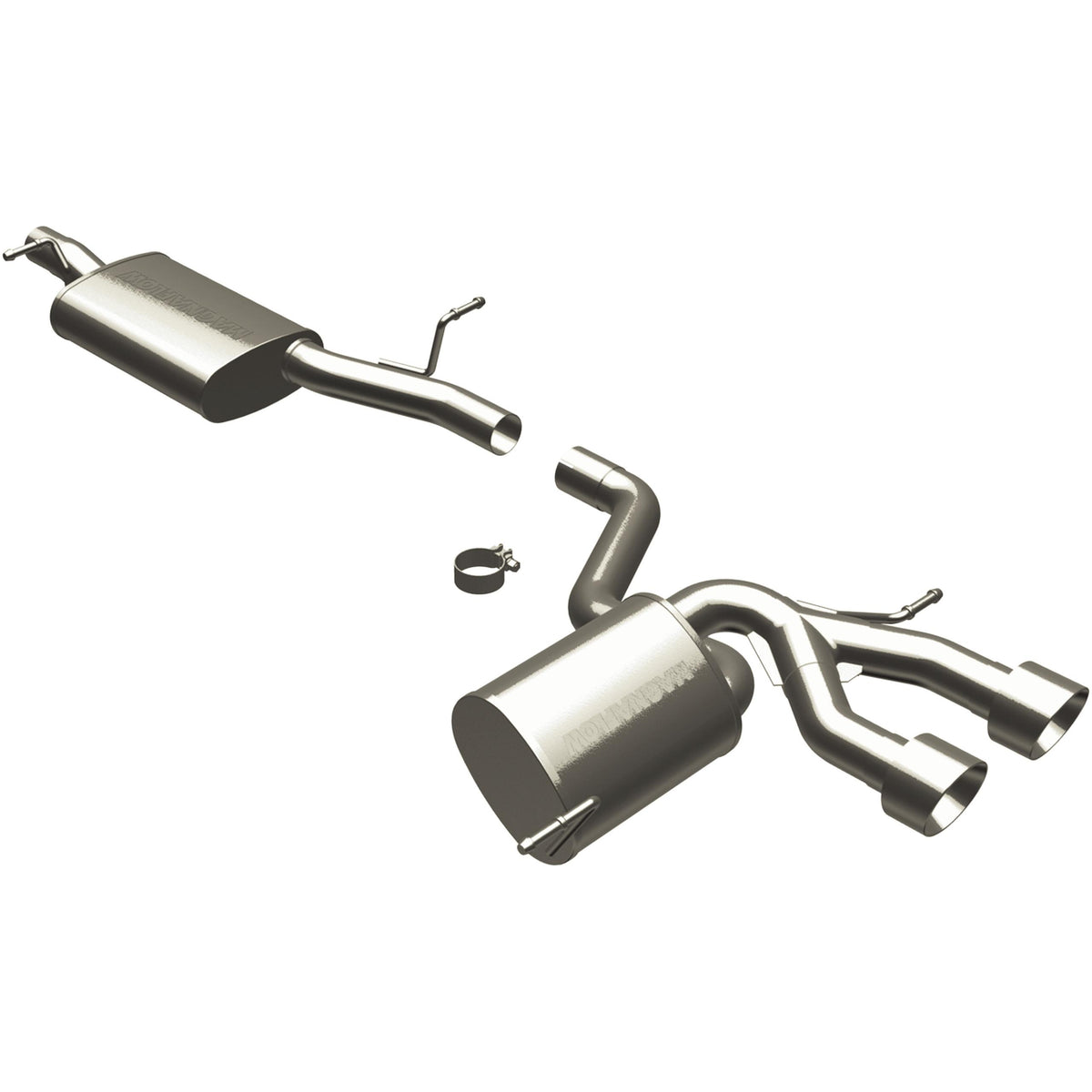Magnaflow Sport Series Stainless Cat-Back System (2008-2008 R32) - 16501