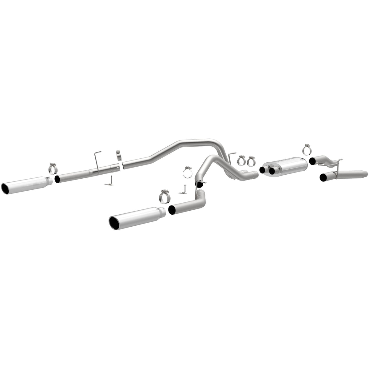 Magnaflow 2004 F-150 Dual Split Rear (EC/CC-Short Bed)