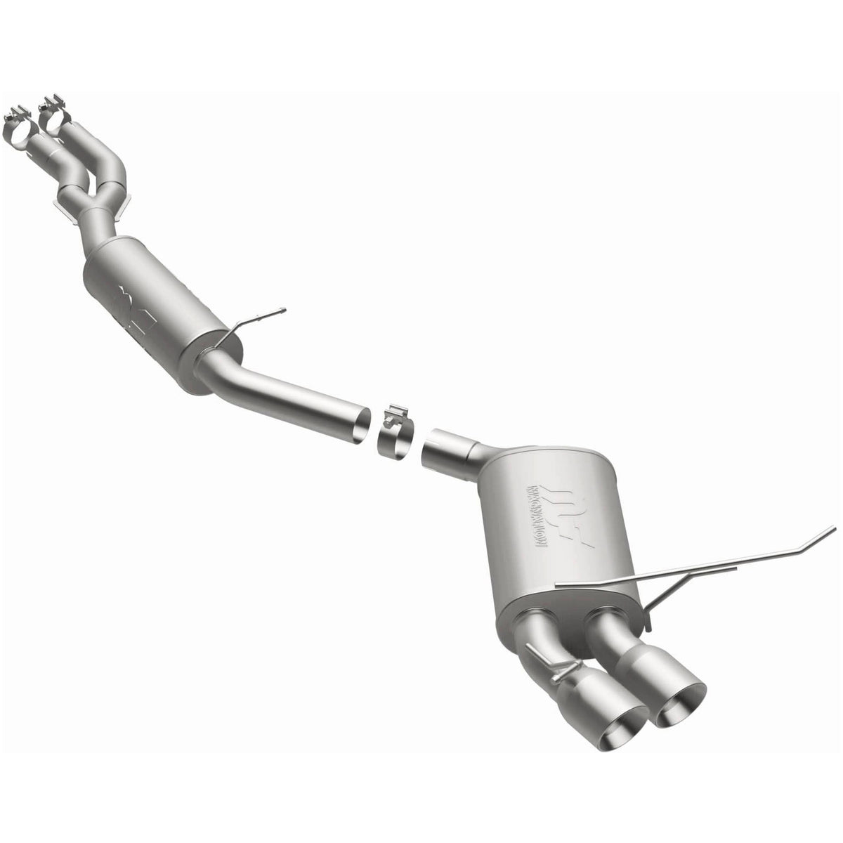 Magnaflow Touring Series Stainless Cat-Back System (2008-2013 128i) - 16525