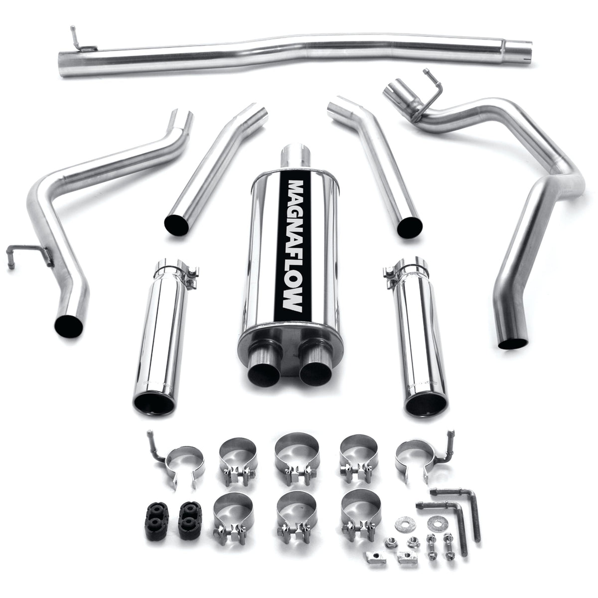 Magnaflow MF Series Stainless Cat-Back System (2006-2008 Raider,2005-2008 Dakota) - 16622