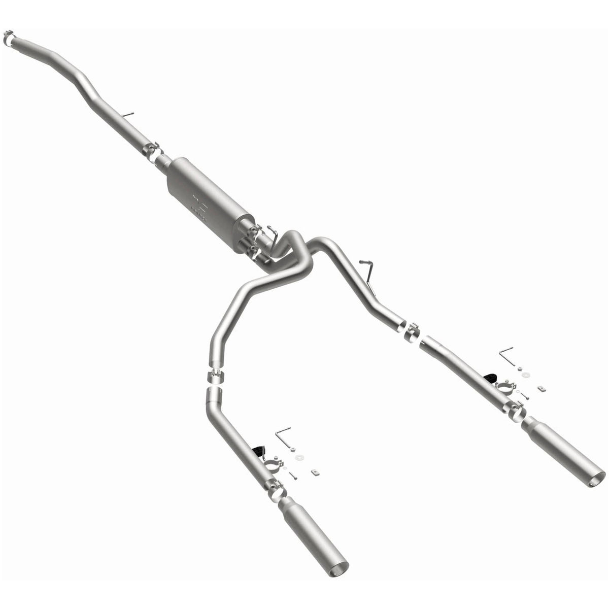 Magnaflow MF Series Stainless Cat-Back System (2006-2008 Raider,2005-2008 Dakota) - 16622