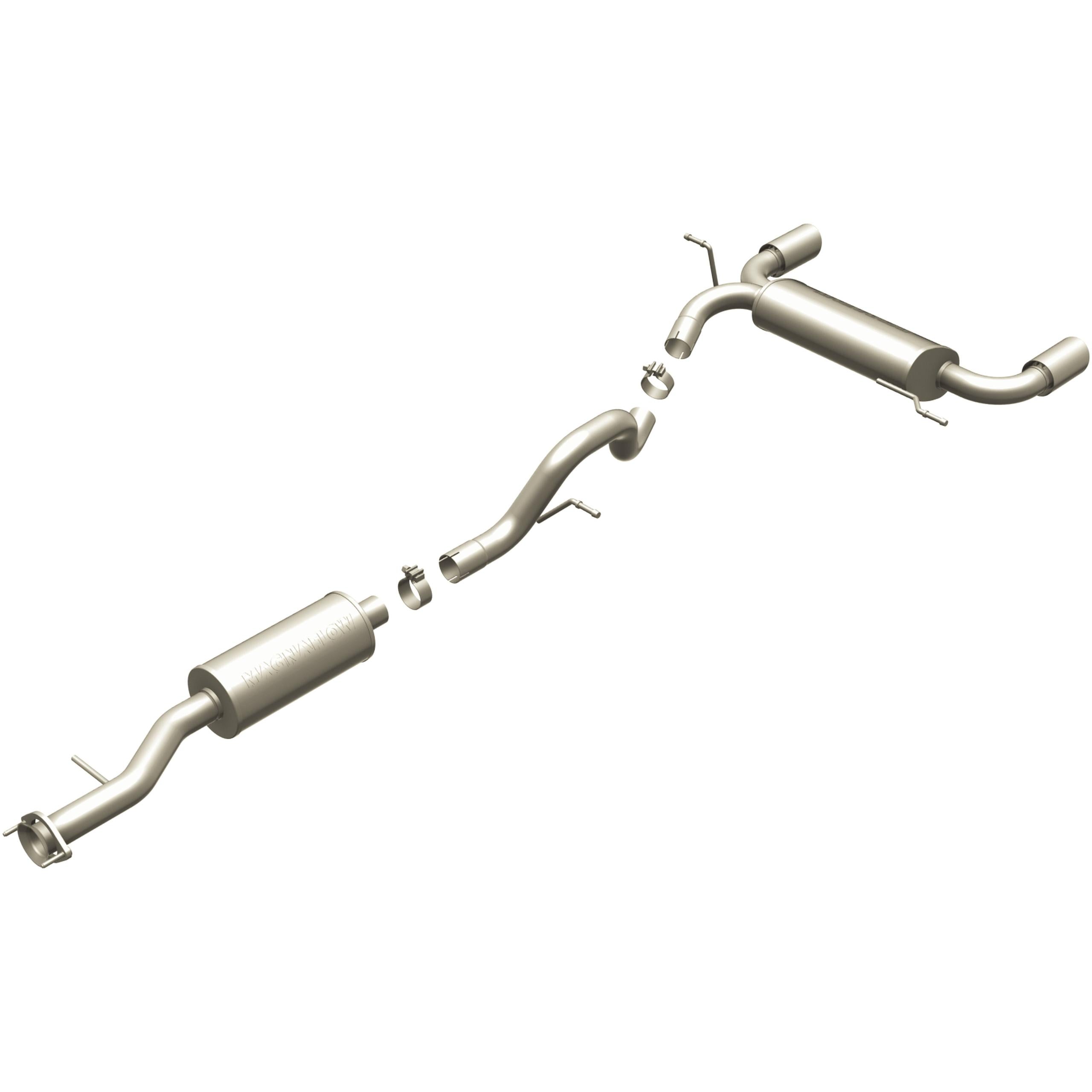 Magnaflow MF Series Stainless Cat-Back System (2006-2010 Hummer H3) - 16630