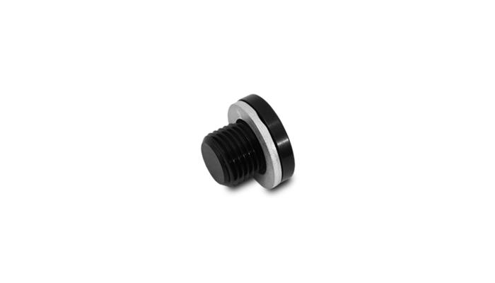 Vibrant Performance Metric Port Plug - Size: M12 X 1.0 - Includes Crush Washer - 16667