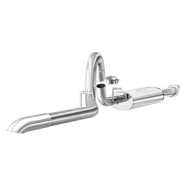 Magnaflow MF Series Stainless Cat-Back System (2004-2006 Wrangler) - 16695