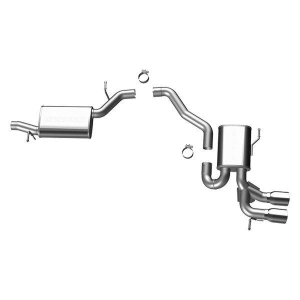 Magnaflow Touring Series Stainless Cat-Back System (2006-2009 A3 Quattro) - 16717