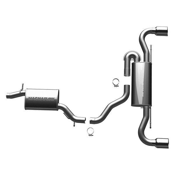 Magnaflow Touring Series Stainless Cat-Back System (2008-2009 TT Quattro) - 16719