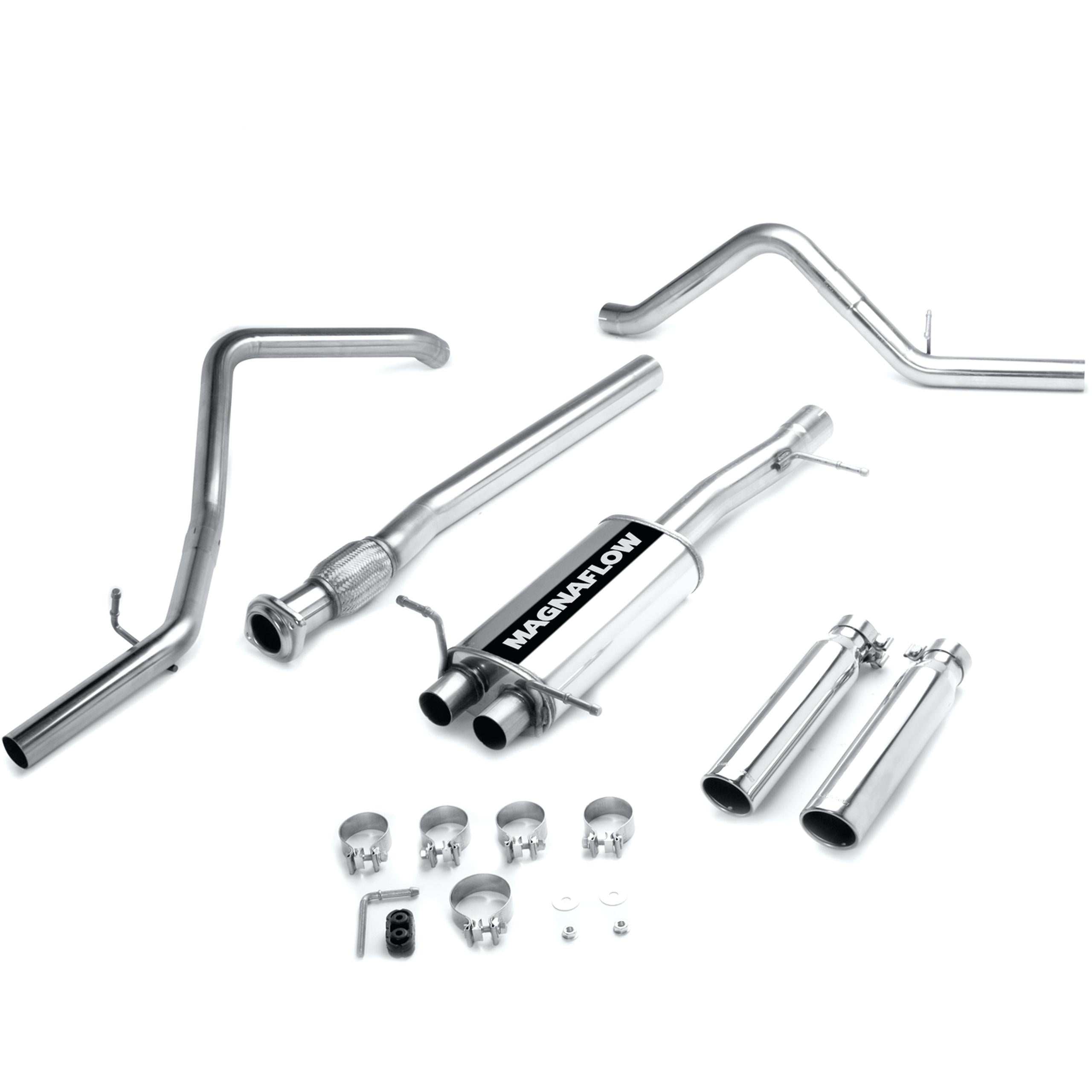 Magnaflow MF Series Stainless Cat-Back System (2007-2008 GMC Sierra 1500,2007-2008 Silverado 1500) - 16741