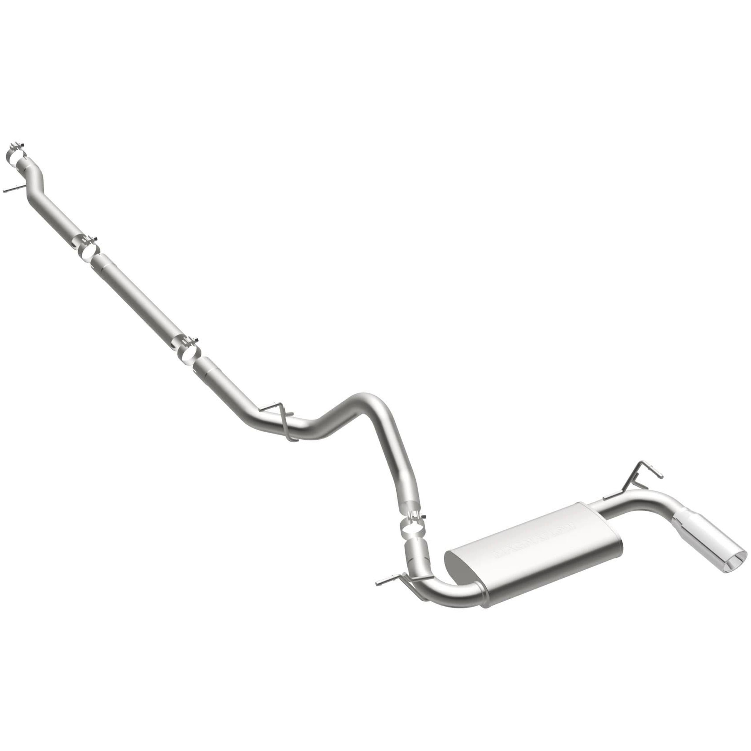 Magnaflow MF Series Stainless Cat-Back System (2007-2011 Wrangler) - 16751