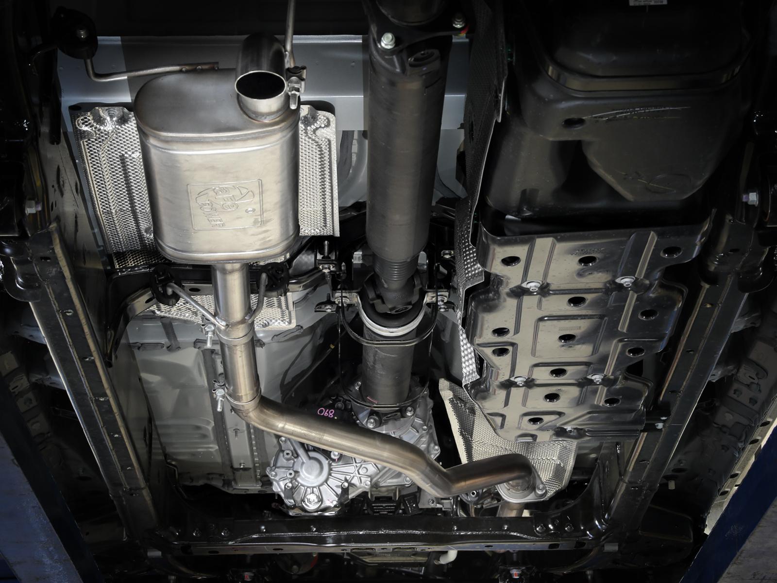 aFe ROCK BASHER 2.5" 409 Stainless Steel Cat-Back Exhaust System (2024 Toyota Tacoma 2.4L (t) ) - 49-46073