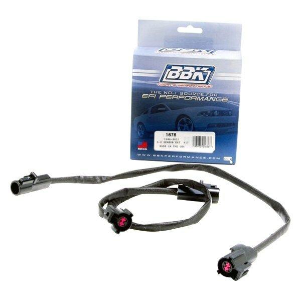 BBK Ford BBK O2 Sensor 4 Wire O2 Harness Extensions (2) (Pair) (1986-2010 Mustang) - 1676