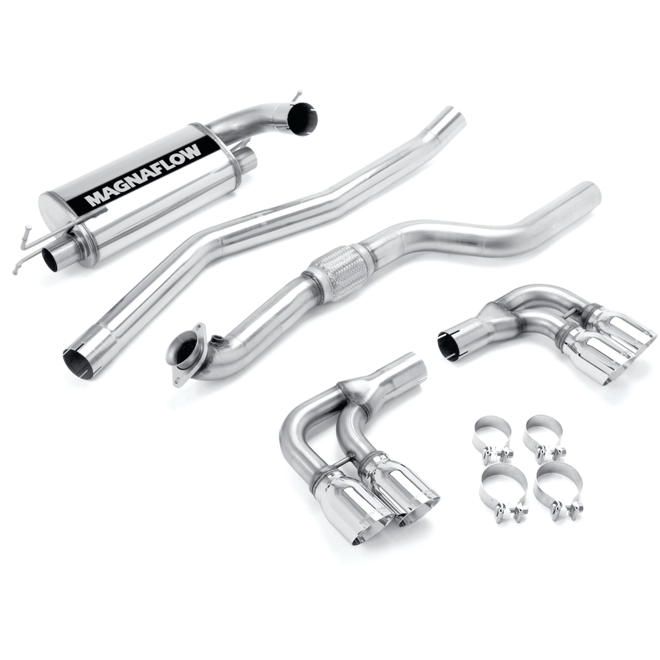 Magnaflow Street Series Stainless Cat-Back System (2007-2009 Sky) - 16761