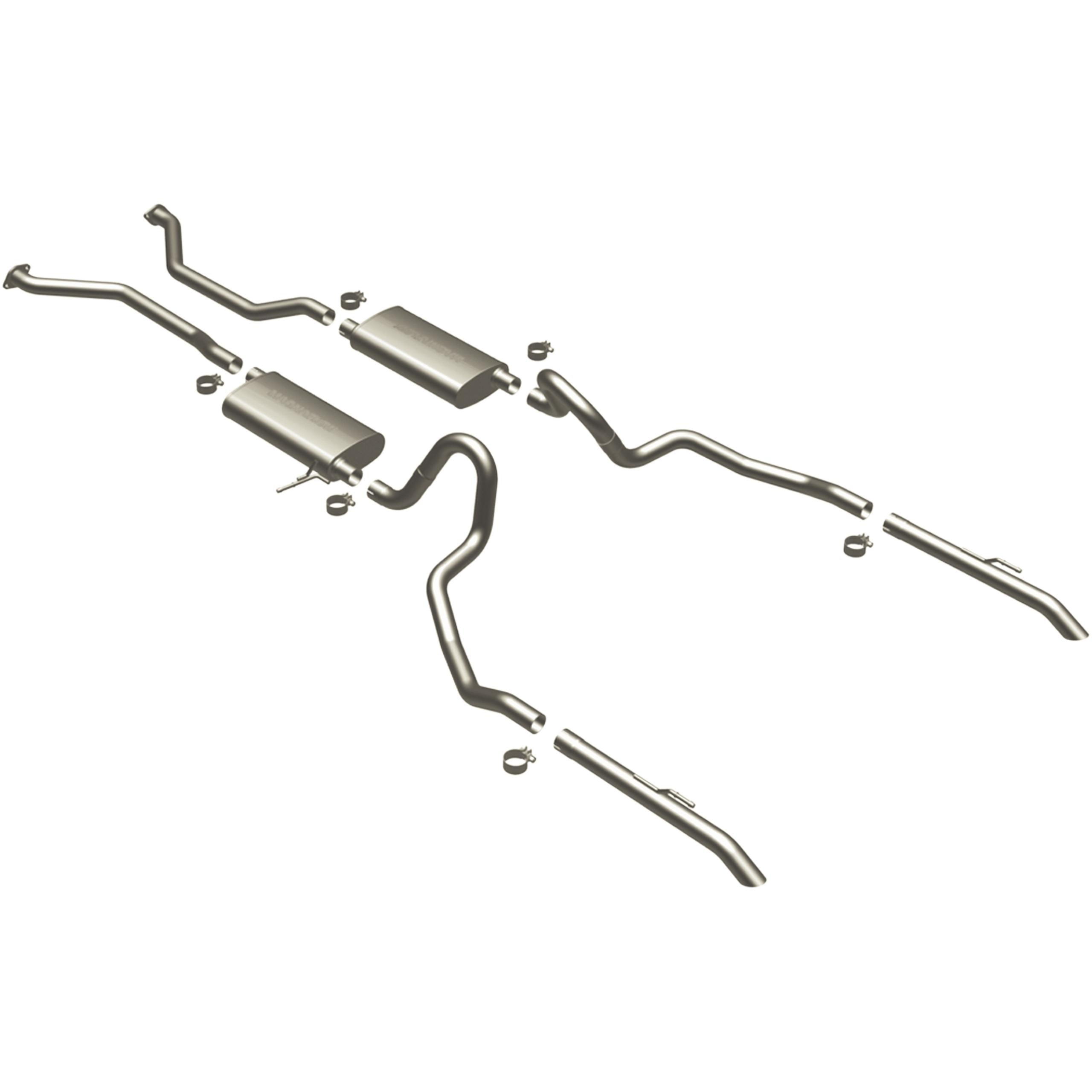 Magnaflow Street Series Stainless Cat-Back System (2006-2010 Crown Victoria,2006-2010 Grand Marquis) - 16788