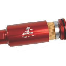 Aeromotive Billet Fuel Filter with Red Housing (10 Micron Element)