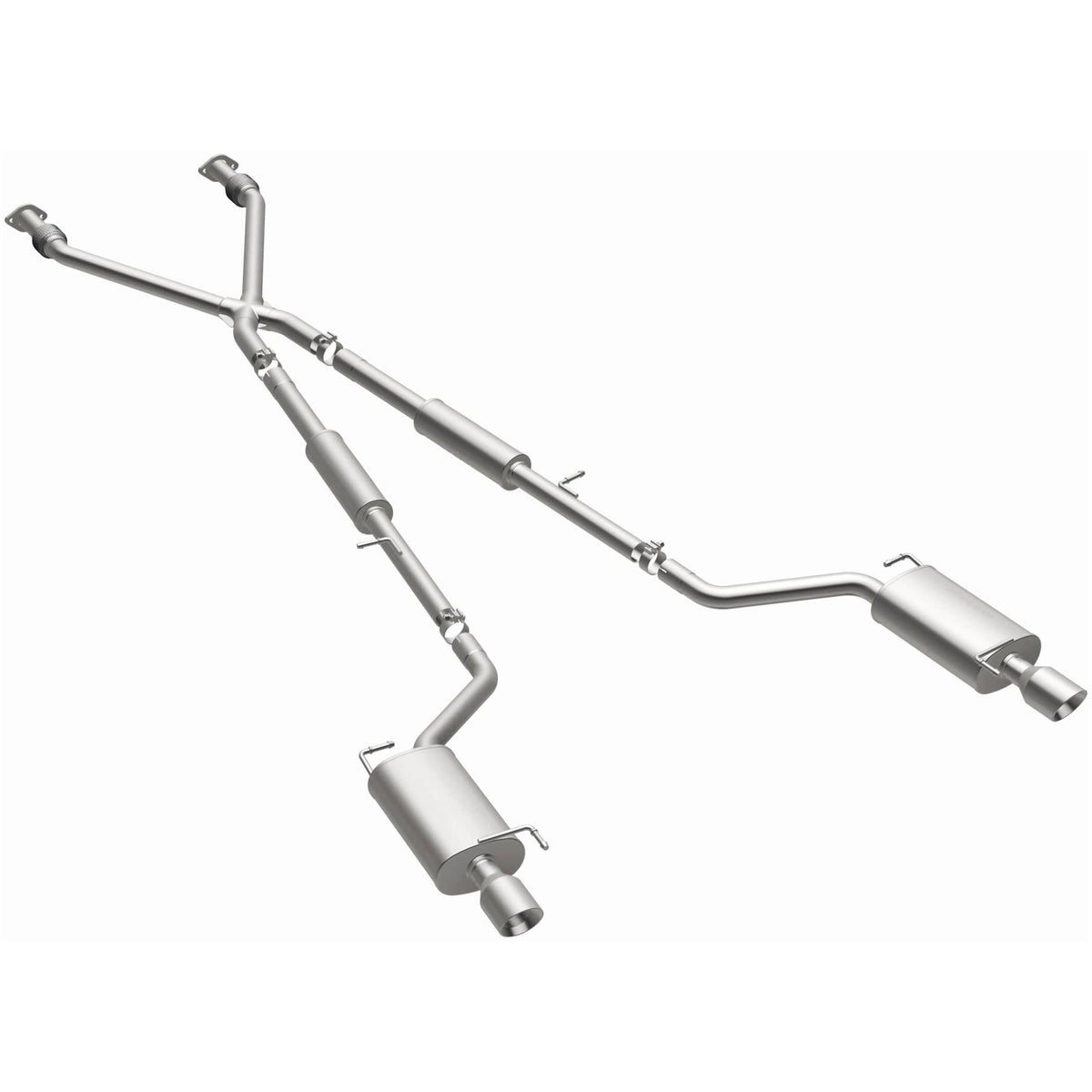 Magnaflow Street Series Stainless Cat-Back System (2007-2008 G35,2009-2013 G37) - 16862