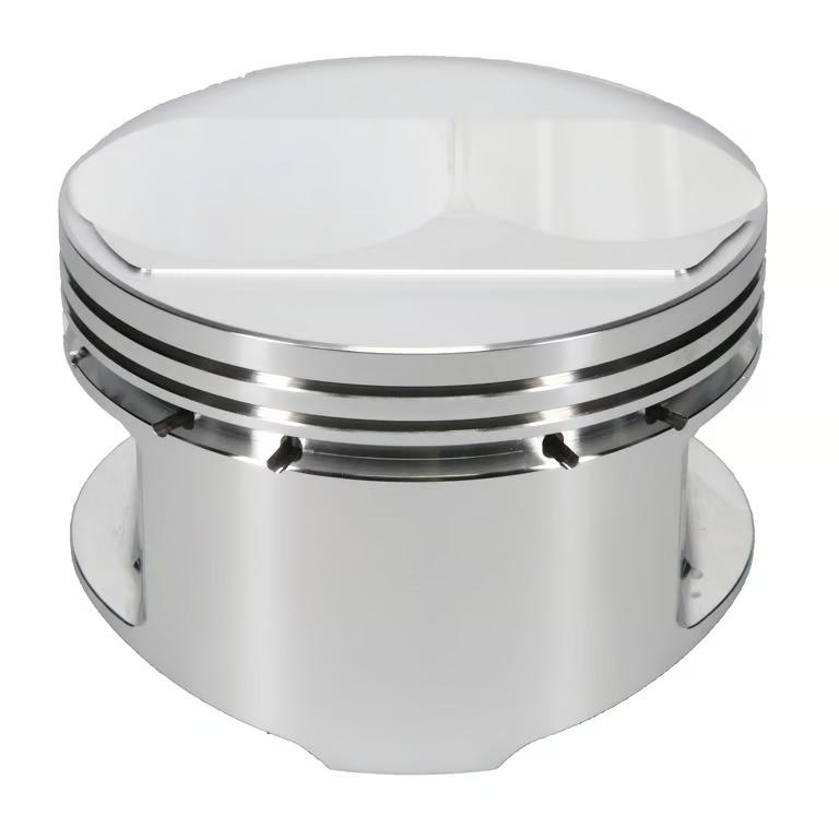 JE Pistons Piston Set, 2618, Dome, 4.250 Bore, 1.670 CD, 0.975, Pin Dia, Set of 8. - 168741