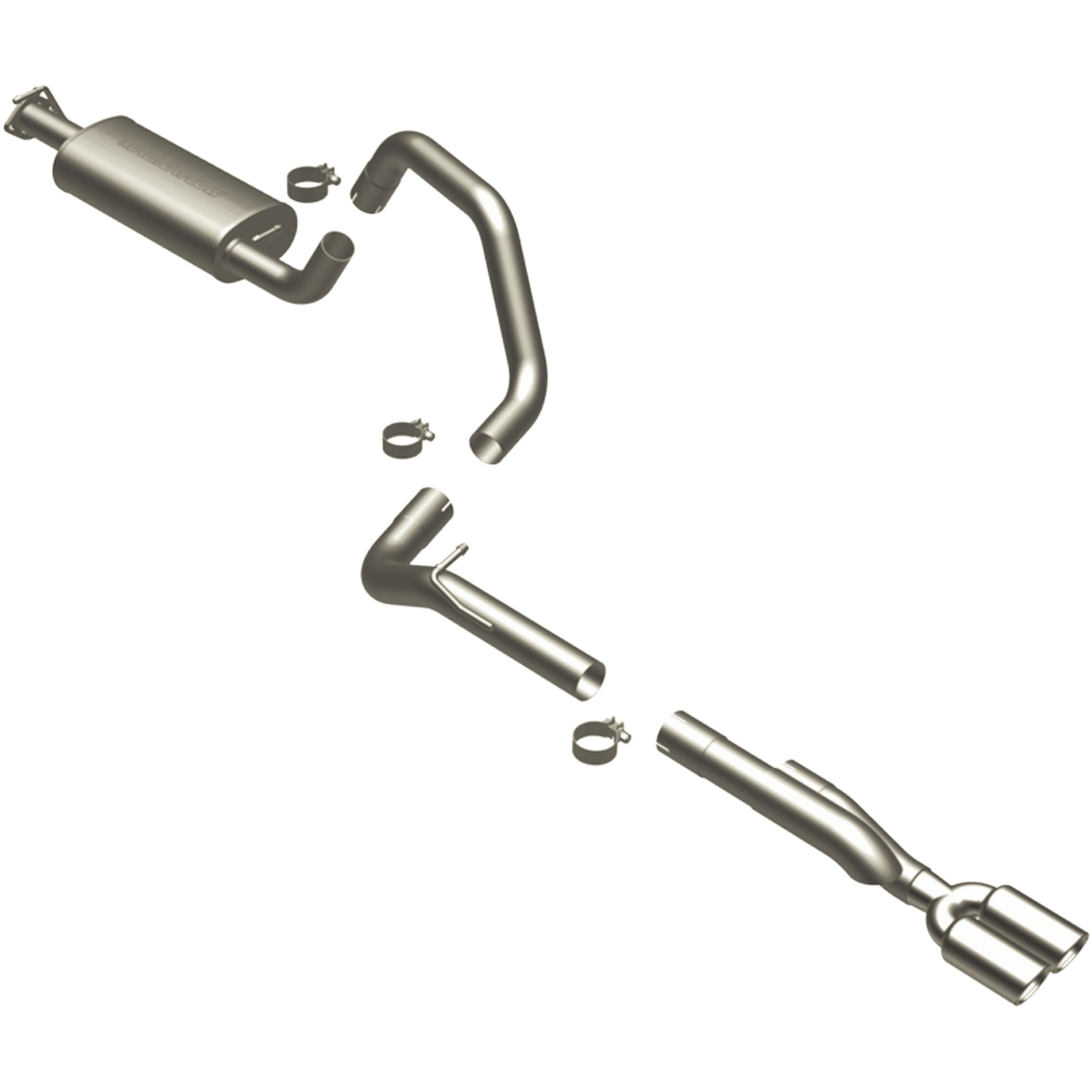 Magnaflow MF Series Stainless Cat-Back System (1999-2004 Land Rover Discovery) - 16888