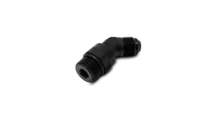 Vibrant Performance 45 Degree Swivel Adapter, Size: -6 An To -8 Orb - 16941