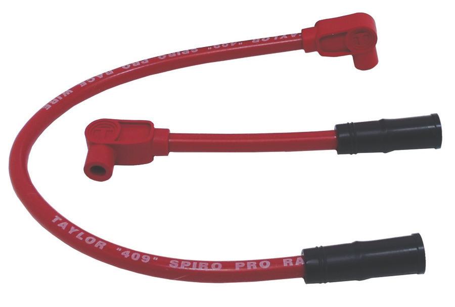 TAYLOR CABLE 409 Spiro-Pro red 19/7in custom MC 90 Spark Plug Wires - 13231