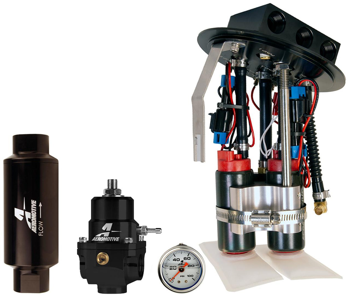 Aeromotive 2011-2017 Mustang Drop-In Kits - Dual 340 Lph - 17354