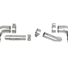 AFE MACH Force-Xp 304 Stainless Steel OE Replacement Exhaust Tips Brushed Jeep Wrangler 392 21-23 V8-6.4L (49C38102-H) - 49C38102-H