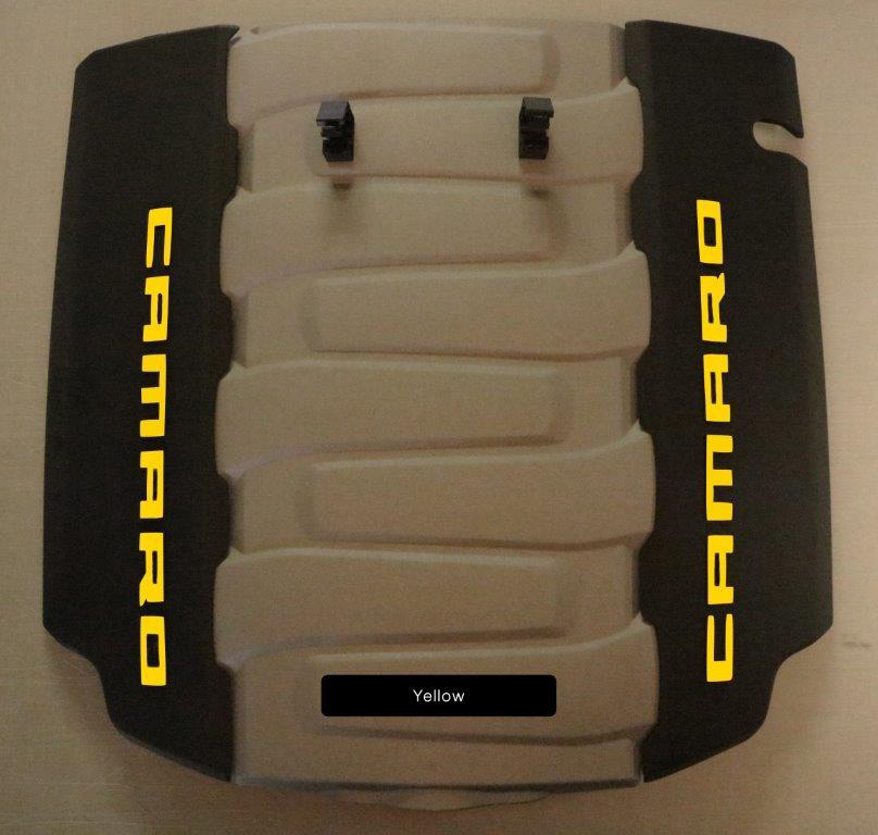 Anchor Room Engine Cover Accents (2016-2022 Camaro) - Gloss Black - 16CC_ICA_G