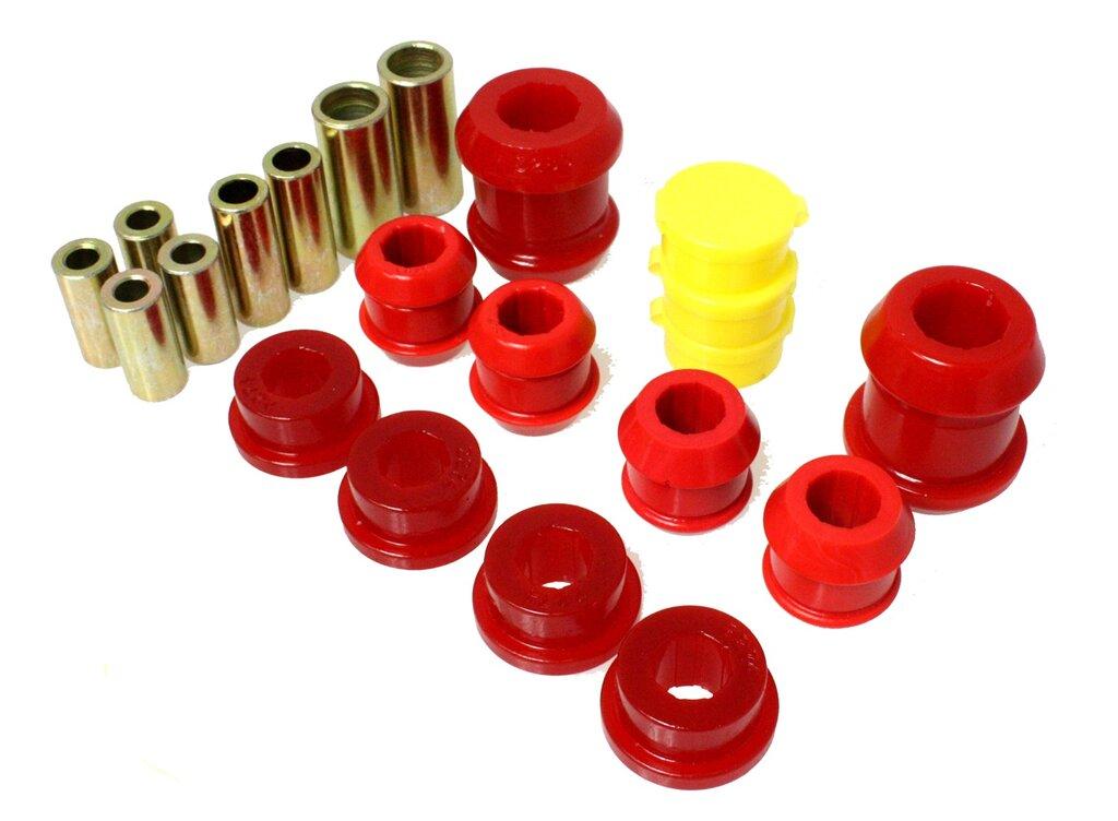 ENERGY SUSPENSION Front Control Arm Bushing Set (1992-2001 Integra, Civic del Sol, Civic) - 16.3105R