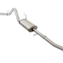 AFE MACH Force-Xp 3 IN to 3-1/2 IN 409 Stainless Steel Cat-Back Exhaust w/ Black Tip (2015-2020 F-150) - 49-43073-B