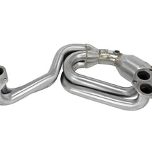 AFE Twisted Steel Long Tube Header 304 Stainless Steel w/ Cat (Toyota 86/FT86/GT86 12-19 / Scion FR-S 13-16 / Subaru BRZ 13-19 H4-2.0L) - 48-36005-1HC