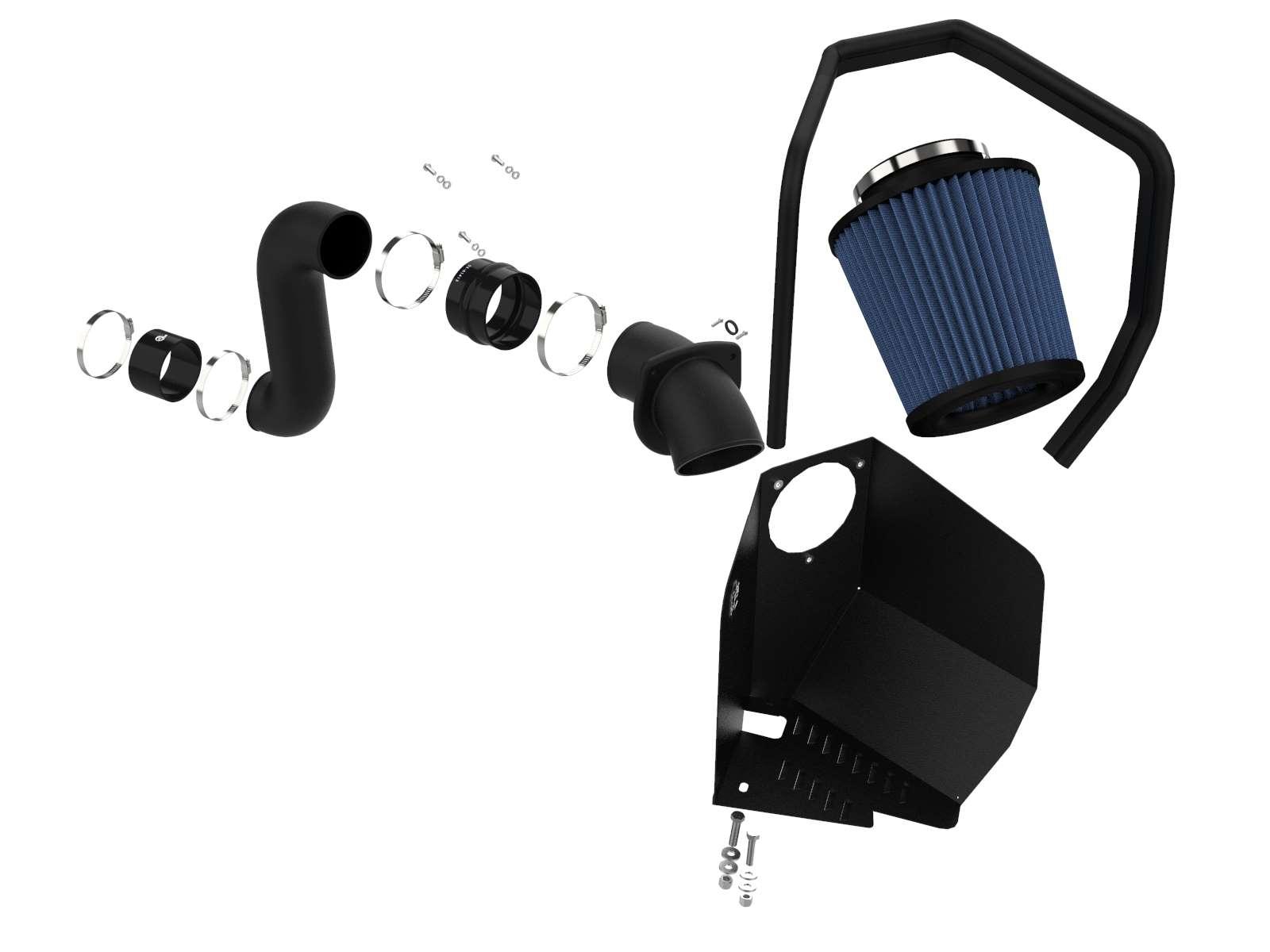 AFE Magnum FORCE Stage-2 Cold Air Intake System w/ Pro 5R Media (2003-2007 Ram 2500, Ram 3500) - 54-10412