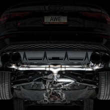 AWE Track Edition Exhaust for Audi 8Y S3 - Diamond Black Tips - 3020-43897