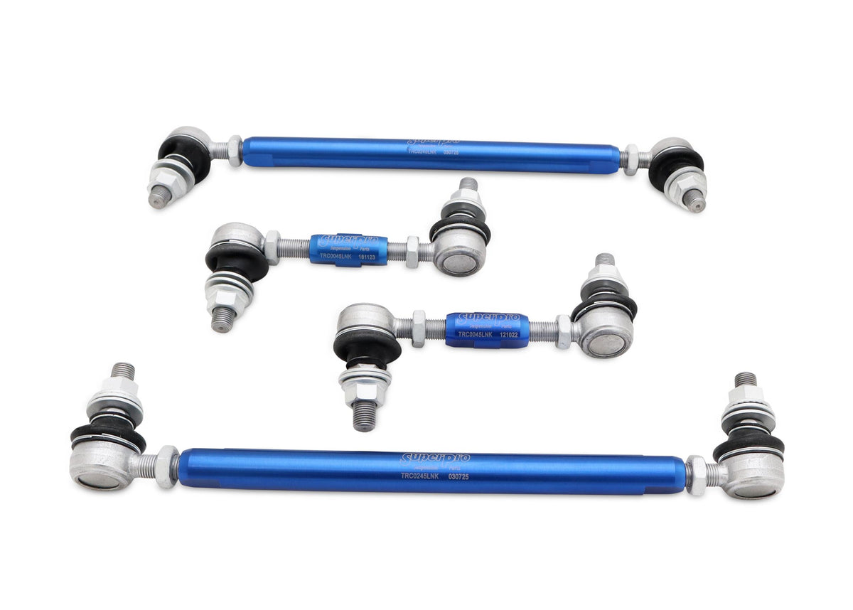 SuperPro HD Adjustable End Link Set (TRC12245 + TRC1245A) (2018-2023 Stinger) - TRCLNKSET6