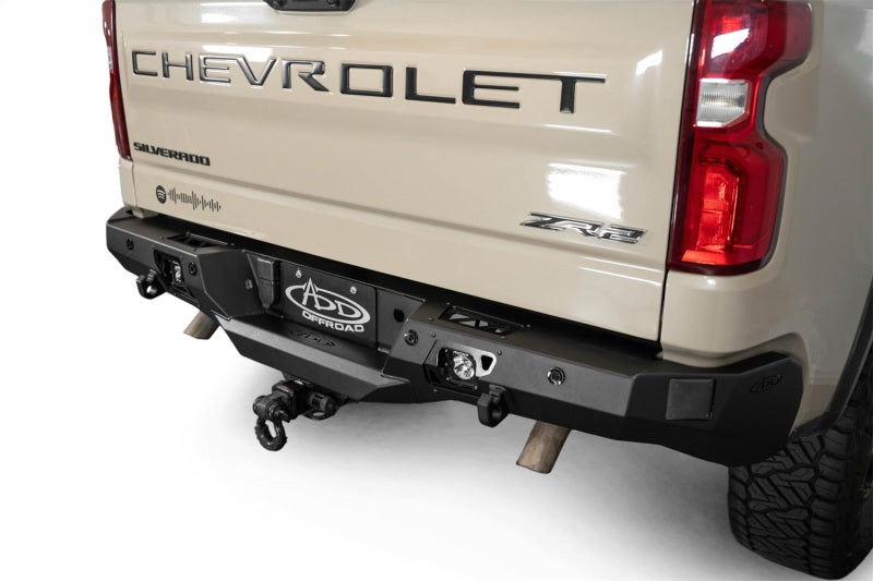 Addictive Desert Designs 2022-2025 Chevrolet Silverado 1500 Stealth Fighter Rear Bumper - R120081090103