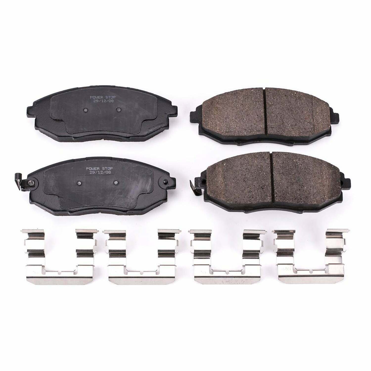 Power Stop 04-06 Chevrolet Epica Front Z17 Evo Ceramic Brake Pad w/Hardware - 17-1031