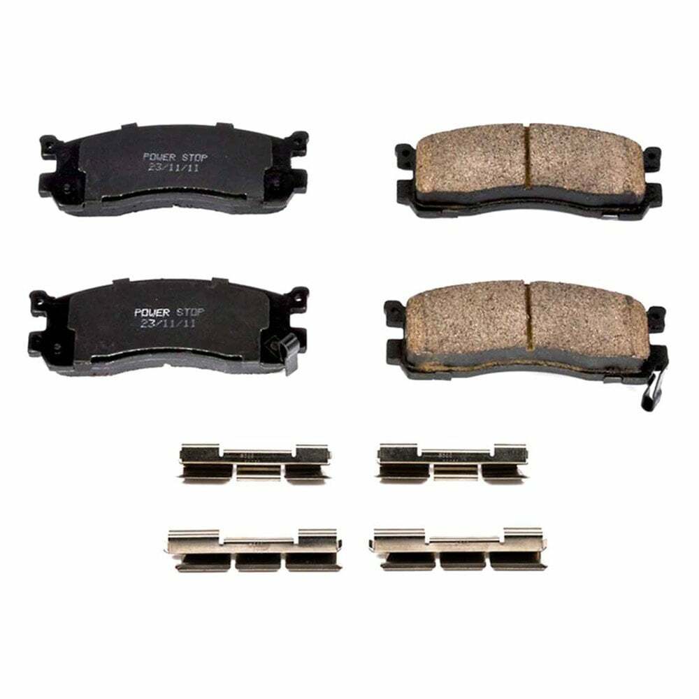 Power Stop 92-95 Mazda 929 Rear Z17 Evo Ceramic Brake Pad w/Hardware - 17-553
