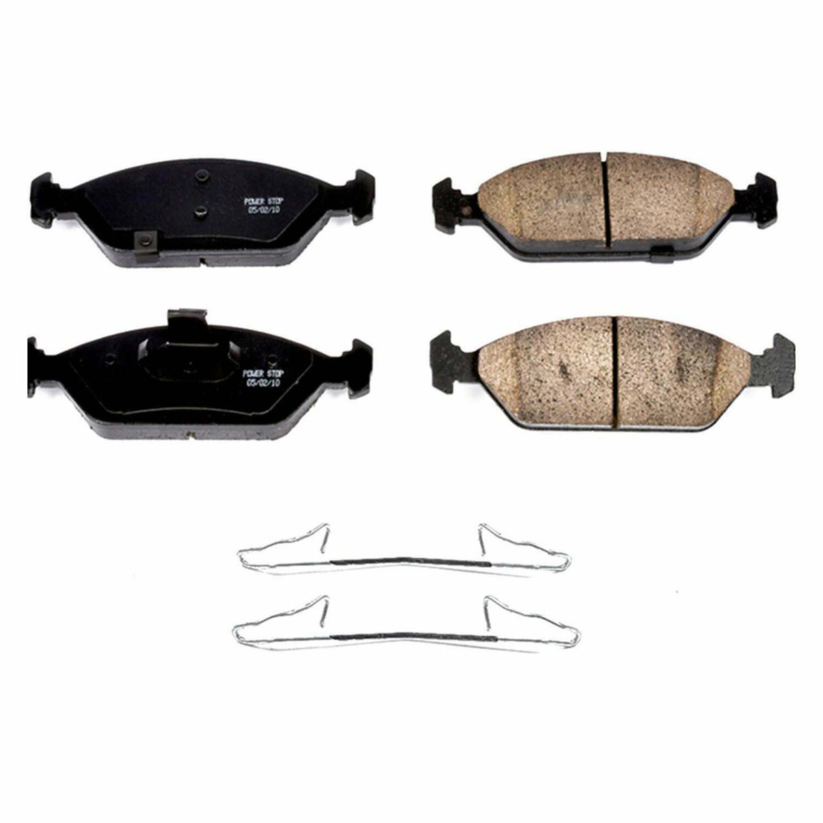 Power Stop 2000 Kia Spectra Front Z17 Evo Ceramic Brake Pad w/Hardware - 17-925