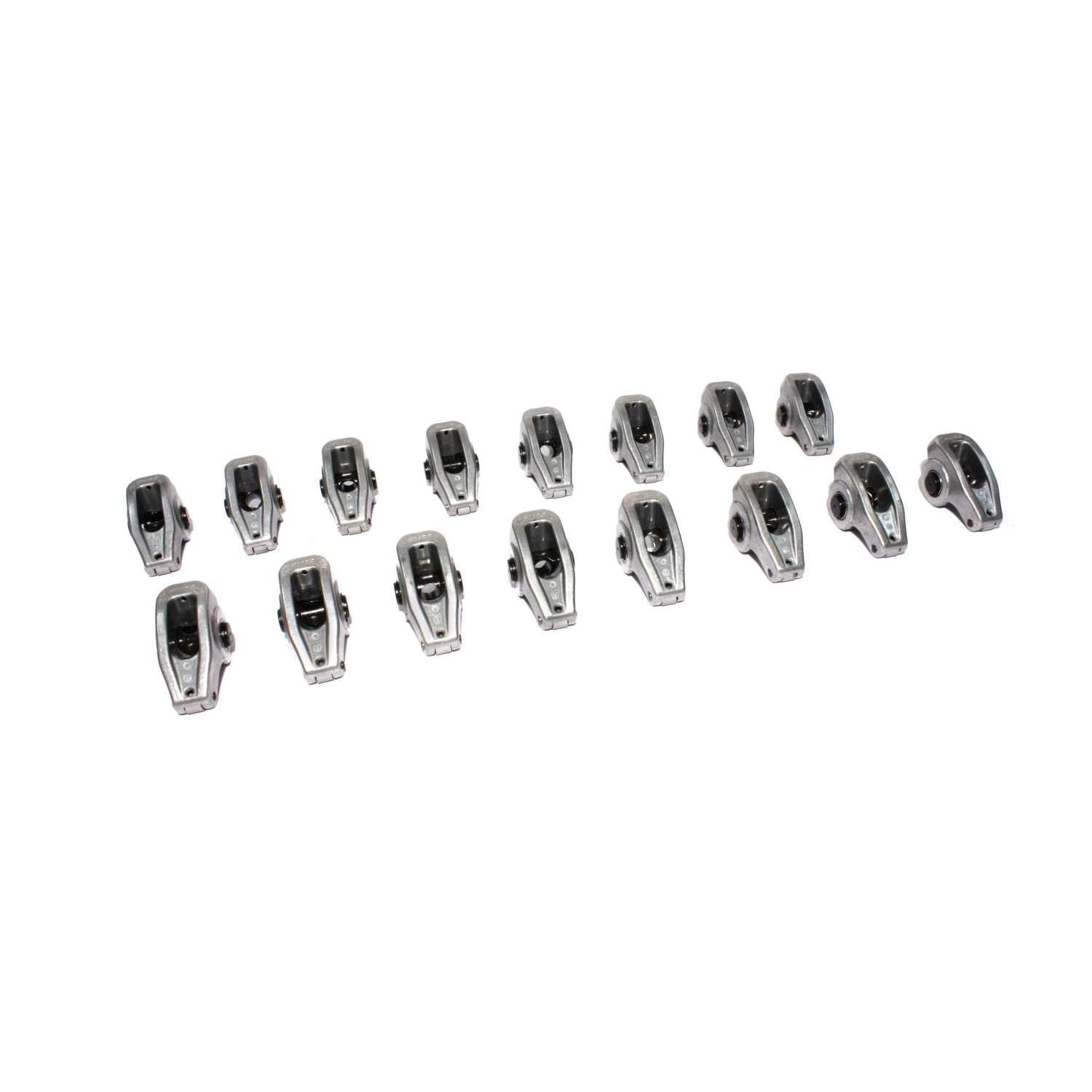 Comp Cams High Energy Aluminum 1.7 Ratio Roller Rocker Set for BBC 396-454 w/ 7/16" Stud - 17021-16