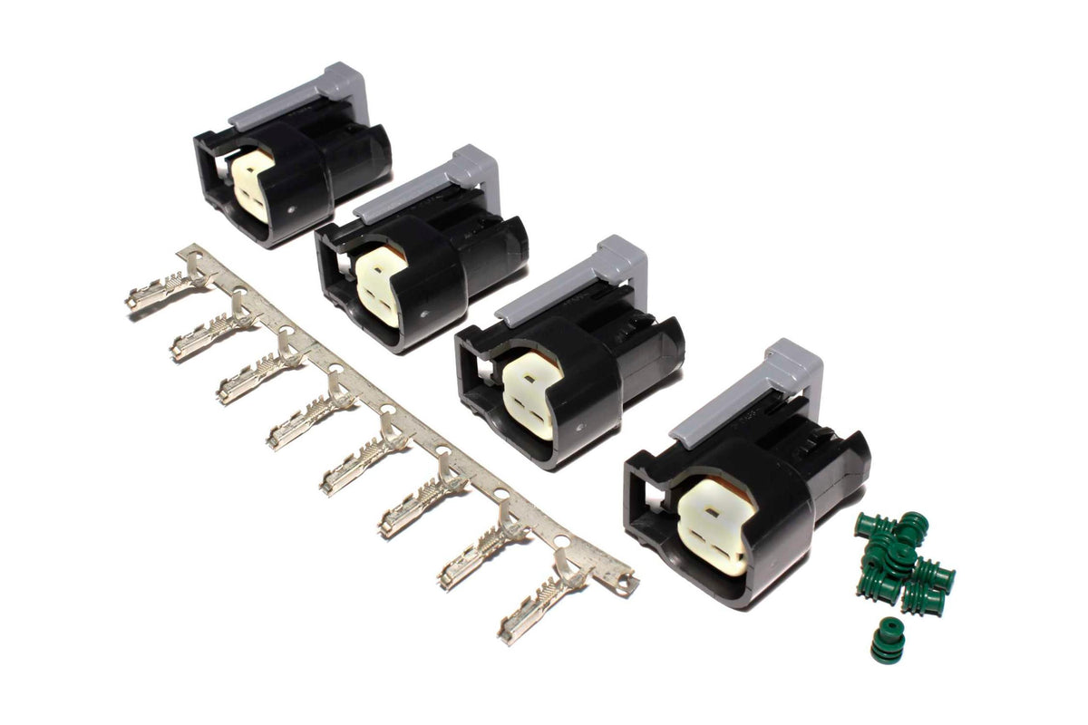 FAST Uscar/Ev6 Fuel Injector Connector - Set Of 4 - 170600-4