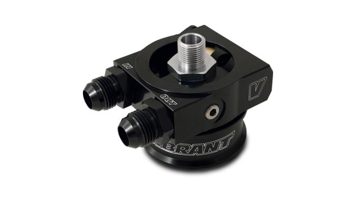 Vibrant Performance Universal Thermostatic Oil Cooler Sandwich Adapter Kit With Spacer - 17060