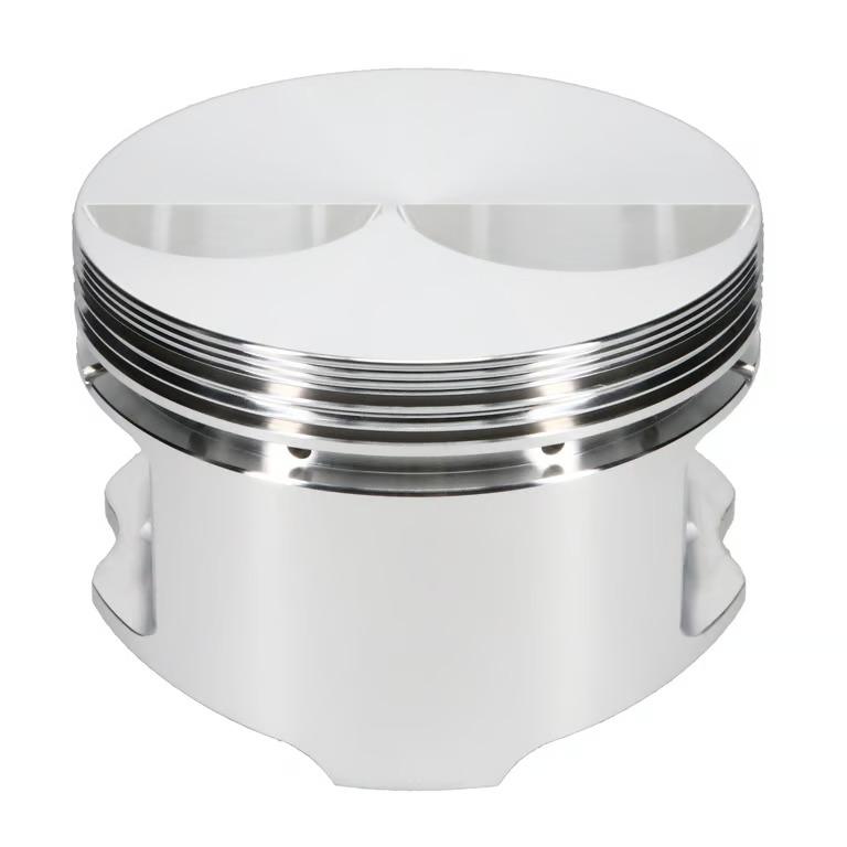 JE Pistons Piston Set, 2618, Flat Top, 3.766 Bore, 1.560 CD, 0.927, Pin Dia, Set of 8. - 170771