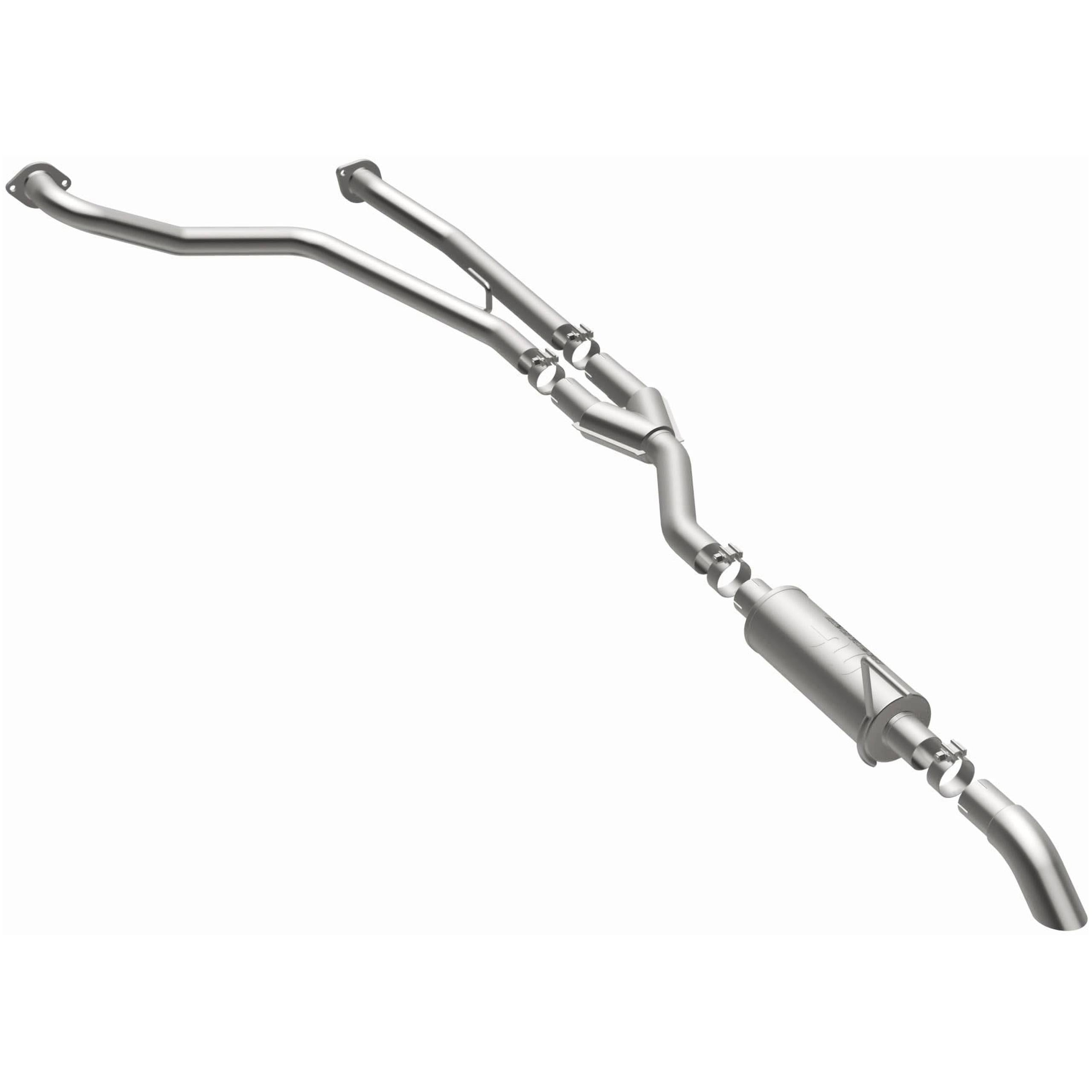 Magnaflow Off Road Pro Series Gas Stainless Cat-Back (2007-2015 Titan) - 17109