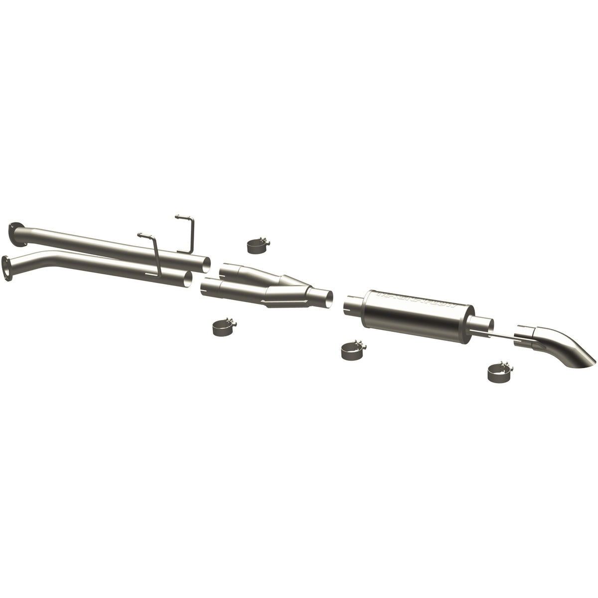 Magnaflow Off Road Pro Series Gas Stainless Cat-Back (2007-2008 Tundra) - 17112
