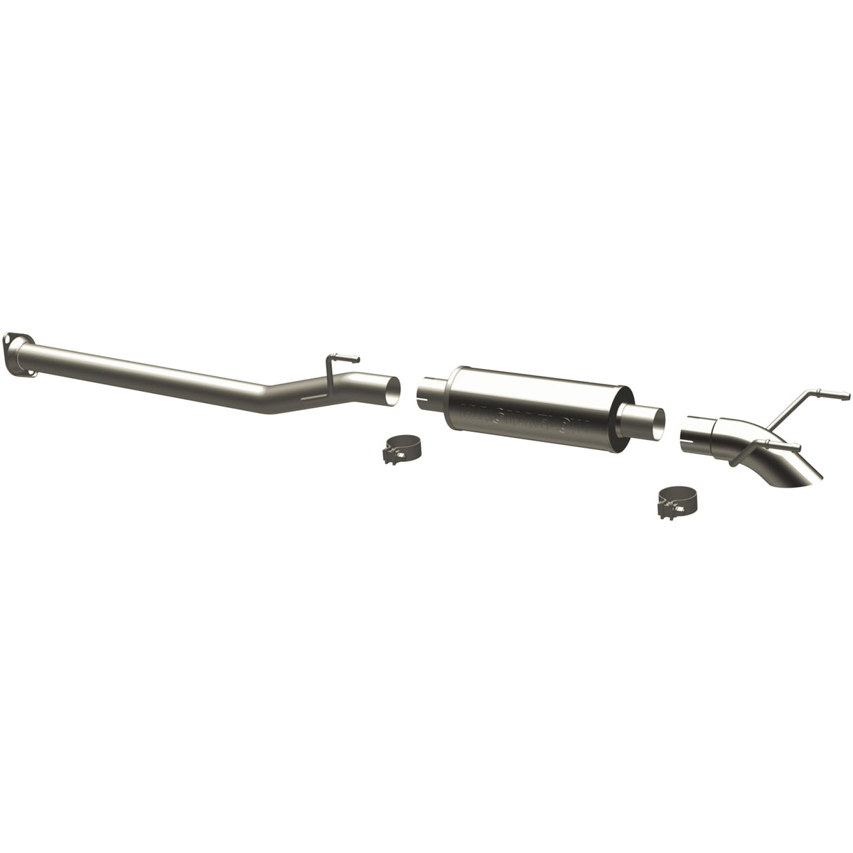 Magnaflow Off Road Pro Series Gas Stainless Cat-Back (2005-2012 Tacoma) - 17115