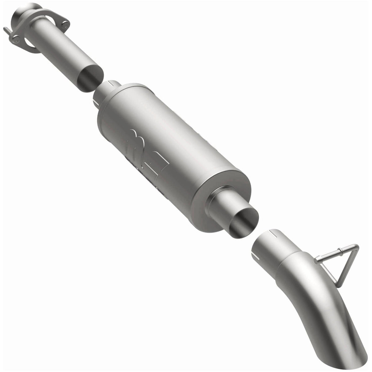 Magnaflow Off Road Pro Series Gas Stainless Cat-Back (2004-2006 Wrangler) - 17121