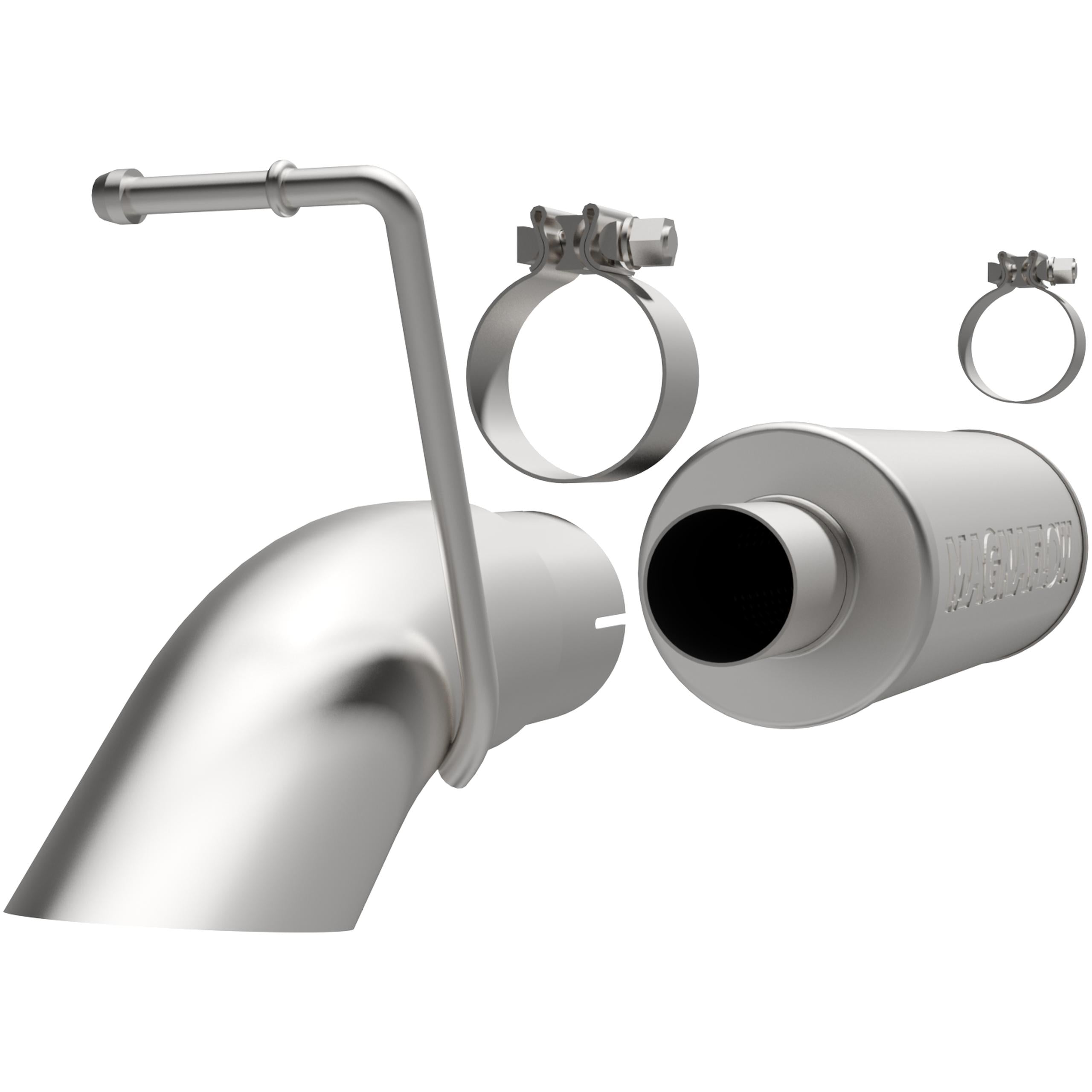 Magnaflow Off Road Pro Series Gas Stainless Cat-Back (1991-1995 Wrangler) - 17126