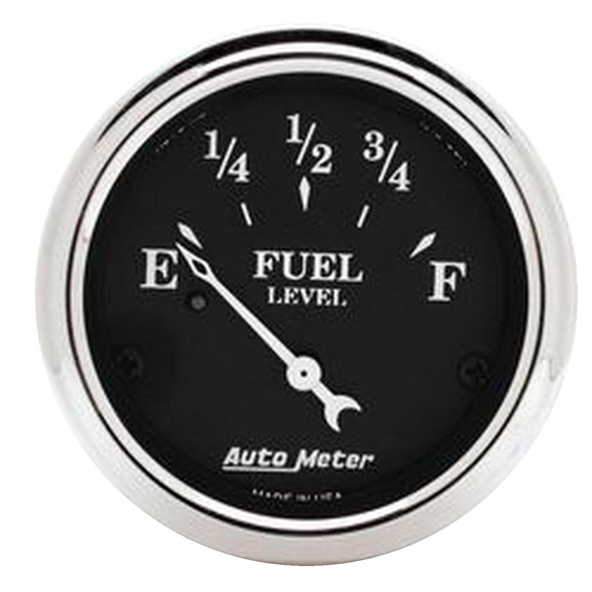 Auto Meter 2-1/16" FUEL LEVEL, 73-10 Ω, OLD TYME BLACK - 1716