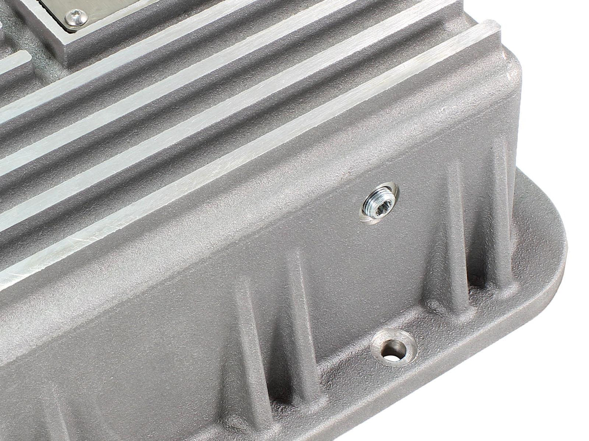 aFe POWER Transmission Pan Raw w/ Machined Fins - 46-70220