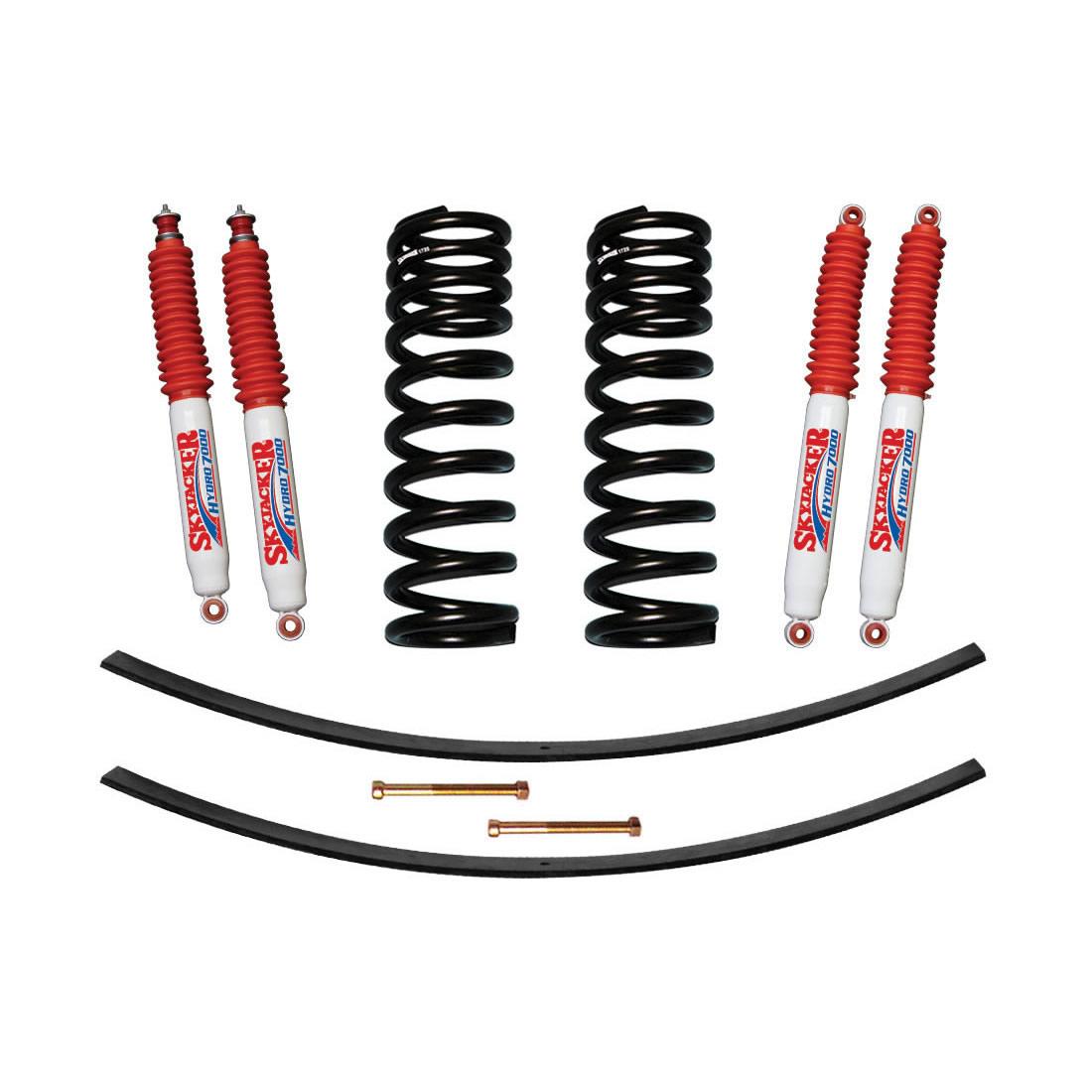 Skyjacker Bronco Suspension Lift Kit 78-79 Ford Bronco w/Shock 1.5-2 Inch Lift Incl. Front Coil Springs Rear Add-A-Leafs - 172BK-H